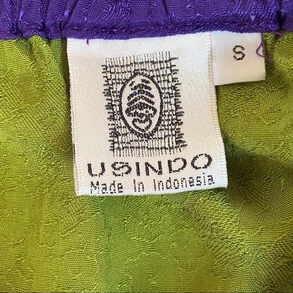 Euc Usindo Patchwork Patch Multicolor Vintage Max… - image 4